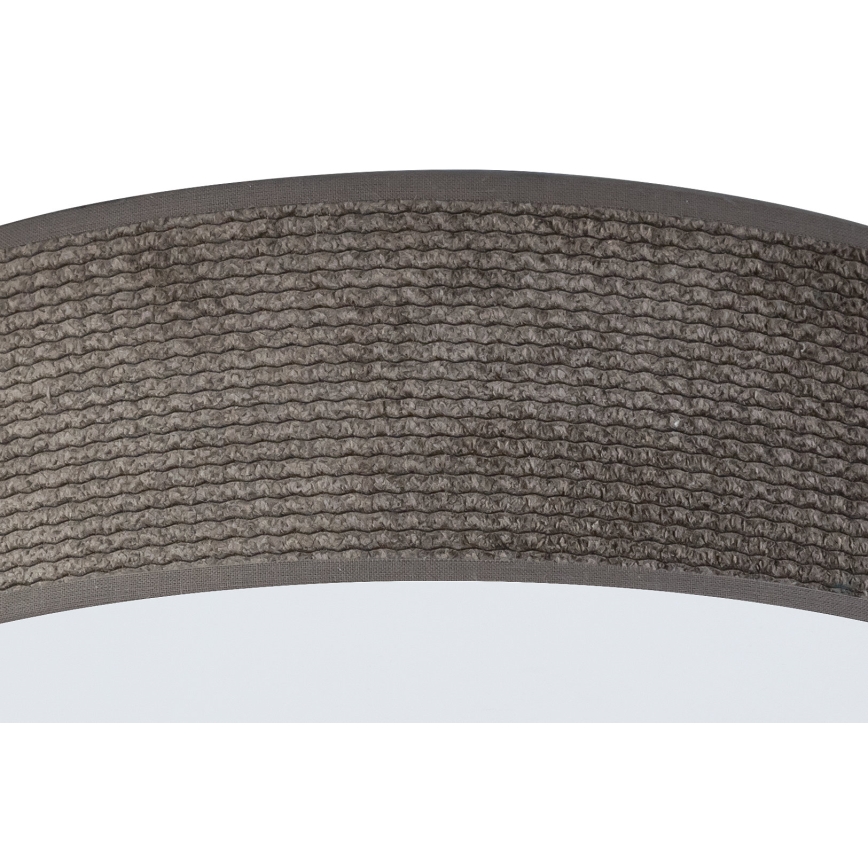 Duolla - LED Deckenleuchte CORTINA LED/26W/230V Ø 30 cm 4000K Braun