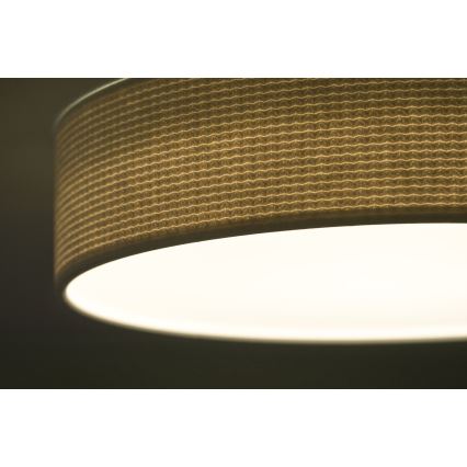 Duolla - LED Deckenleuchte CORTINA LED/26W/230V Ø 30 cm 4000K cremeweiß
