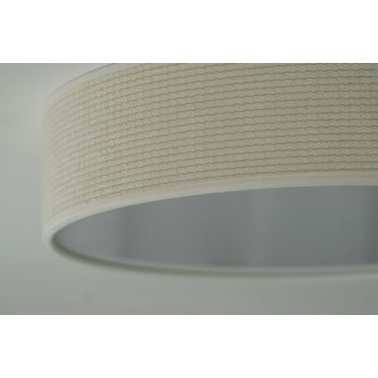 Duolla - LED Deckenleuchte CORTINA LED/26W/230V Ø 30 cm 4000K cremeweiß