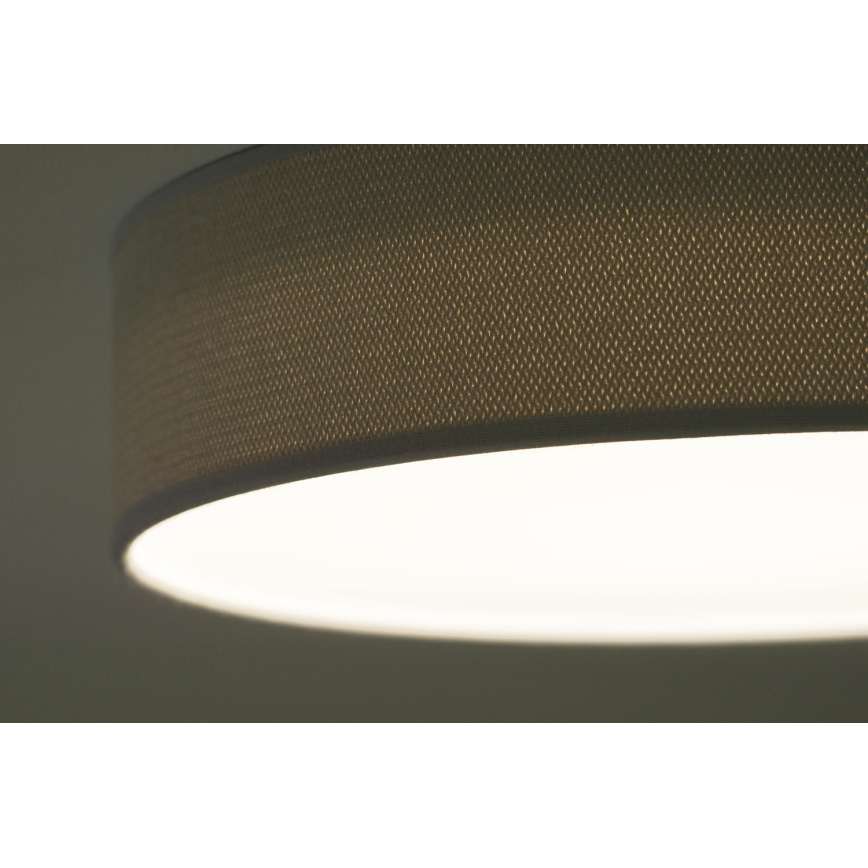 Duolla - LED Deckenleuchte CORTINA LED/26W/230V Ø 30 cm 4000K grau