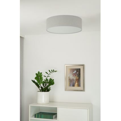 Duolla - LED Deckenleuchte CORTINA LED/26W/230V Ø 30 cm 4000K grau
