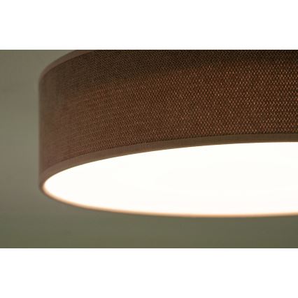 Duolla - LED Deckenleuchte CORTINA LED/26W/230V Ø 30 cm 4000K Rosa