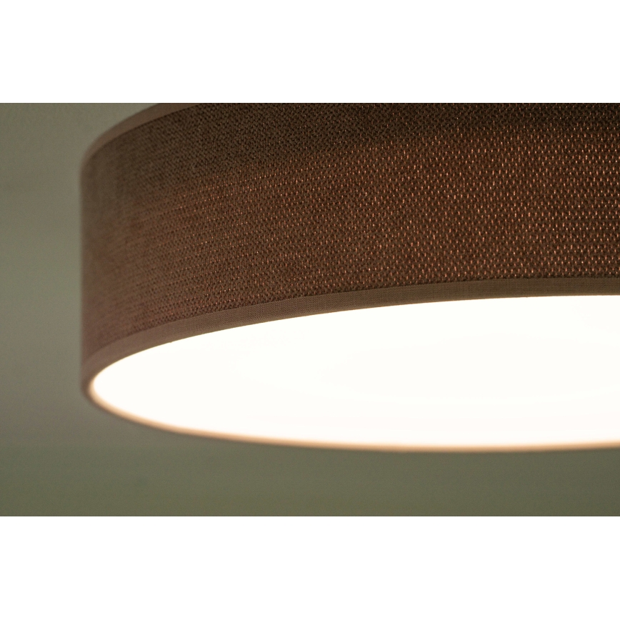 Duolla - LED Deckenleuchte CORTINA LED/26W/230V Ø 30 cm 4000K Rosa