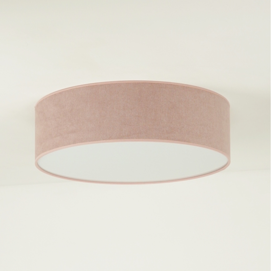Duolla - LED Deckenleuchte CORTINA LED/26W/230V Ø 30 cm 4000K Rosa