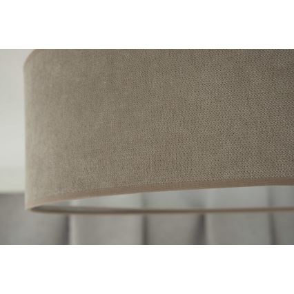 Duolla - LED Deckenleuchte CORTINA LED/26W/230V Ø 45 cm 4000K Braun