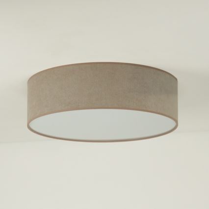Duolla - LED Deckenleuchte CORTINA LED/26W/230V Ø 45 cm 4000K Braun