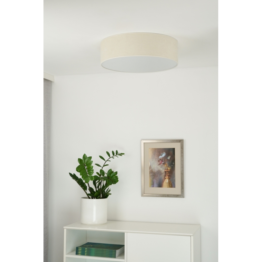 Duolla - LED Deckenleuchte CORTINA LED/26W/230V Ø 45 cm 4000K creme