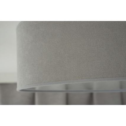 Duolla - LED Deckenleuchte CORTINA LED/26W/230V Ø 45 cm 4000K Grau
