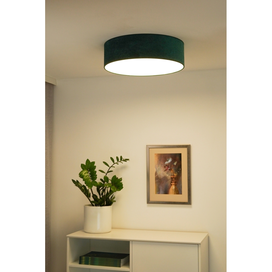 Duolla - LED Deckenleuchte CORTINA LED/26W/230V Ø 45 cm 4000K grün