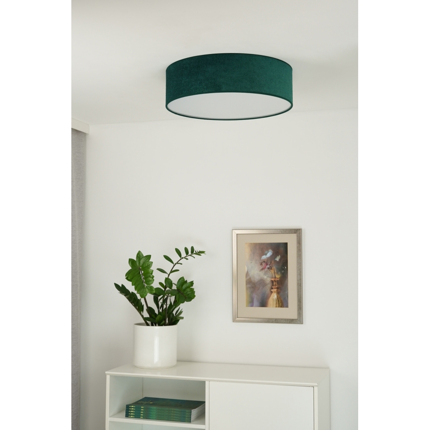 Duolla - LED Deckenleuchte CORTINA LED/26W/230V Ø 45 cm 4000K grün