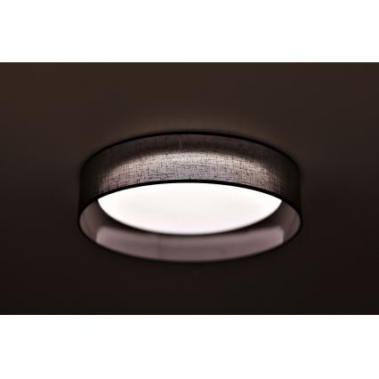 Duolla - LED-Deckenleuchte ROLLER LED/24W/230V d 45 cm anthrazit