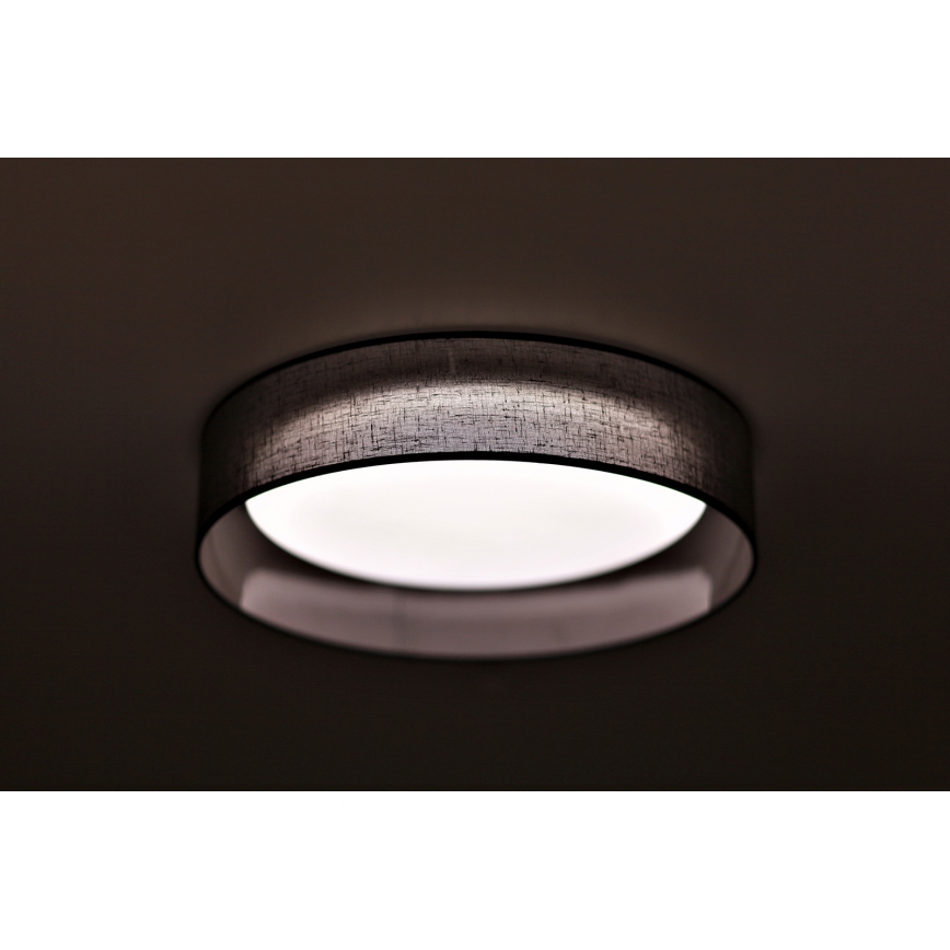Duolla - LED-Deckenleuchte ROLLER LED/24W/230V d 45 cm anthrazit