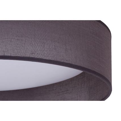 Duolla - LED-Deckenleuchte ROLLER LED/24W/230V d 45 cm anthrazit