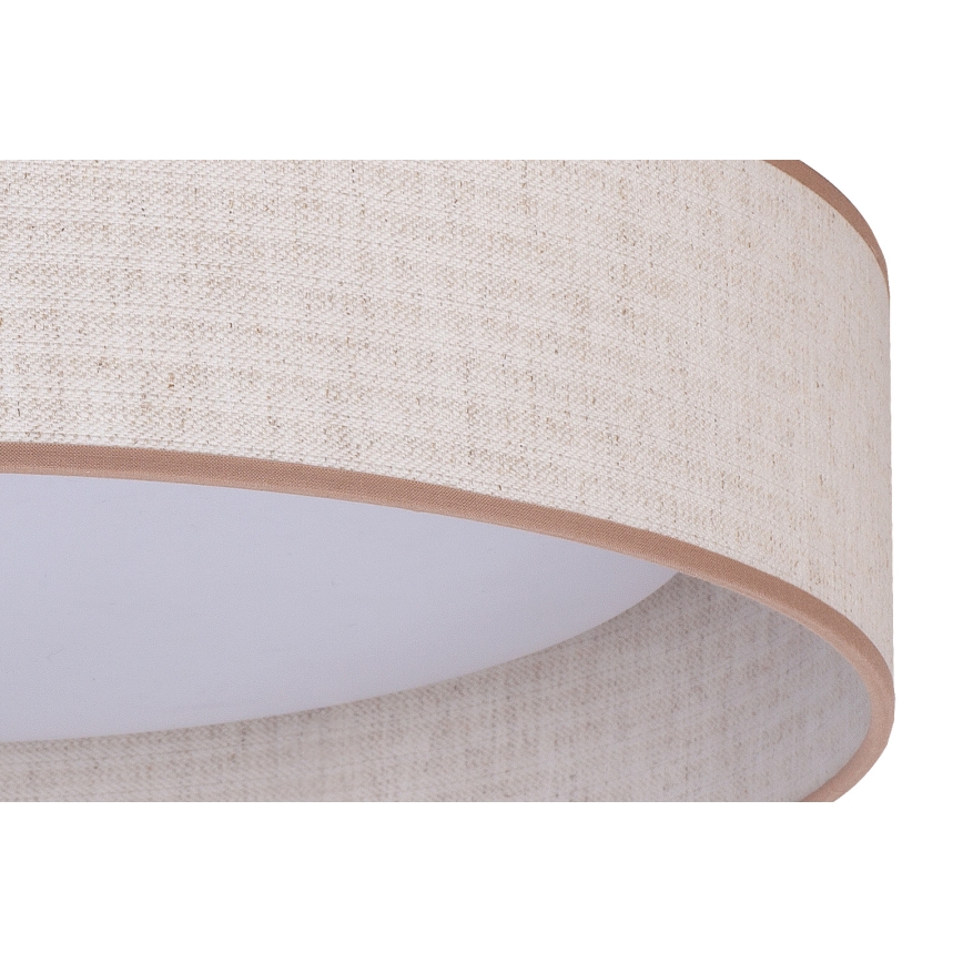 Duolla - LED-Deckenleuchte ROLLER LED/24W/230V d 45 cm beige