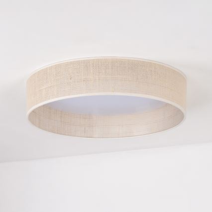 Duolla - LED-Deckenleuchte ROLLER LED/24W/230V d 45 cm beige