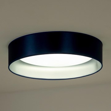 Duolla - LED-Deckenleuchte ROLLER LED/24W/230V d 45 cm blau/silbern