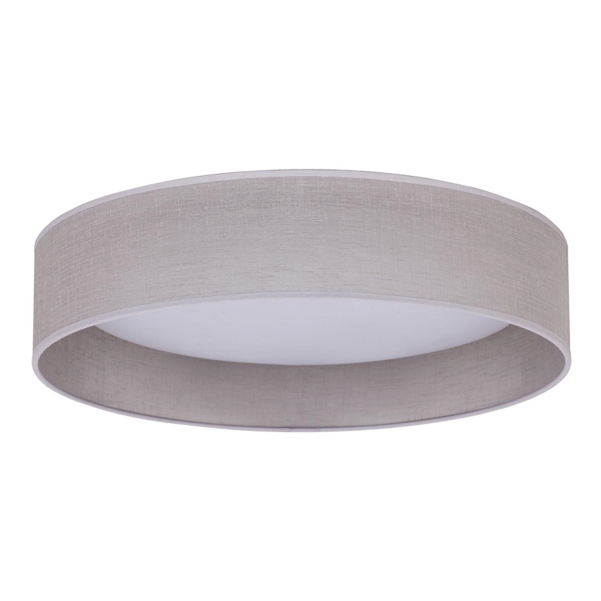 Duolla - LED-Deckenleuchte ROLLER LED/24W/230V Leuchte d 45 cm grau