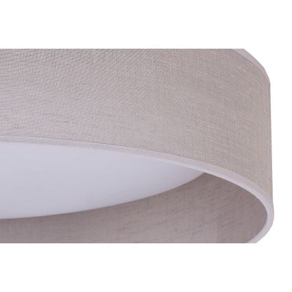 Duolla - LED-Deckenleuchte ROLLER LED/24W/230V Leuchte d 45 cm grau