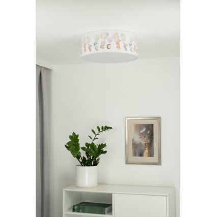 Duolla - LED Kinder-Deckenleuchte CORTINA LED/26W/230V Ø 40 cm 4000K