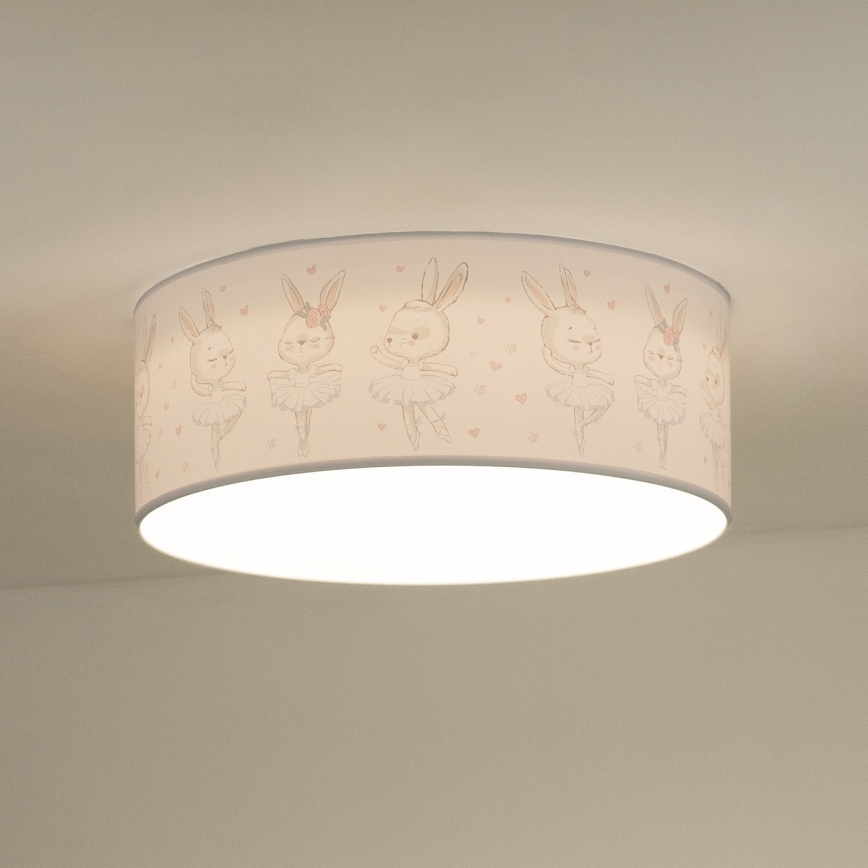 Duolla - LED Kinder-Deckenleuchte CORTINA LED/26W/230V Ø 40 cm 4000K