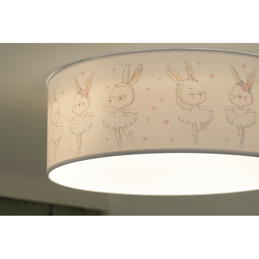 Duolla - LED Kinder-Deckenleuchte CORTINA LED/26W/230V Ø 40 cm 4000K