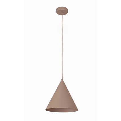 Duolla - Pendelleuchte mit Kabelaufhängung IRONLINE 1xG9/3W/230V Ø 25 cm beige