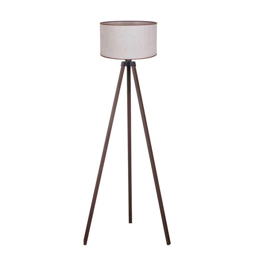 Duolla - Stehleuchte 1xE27/60W/230V d 44 cm beige/braun