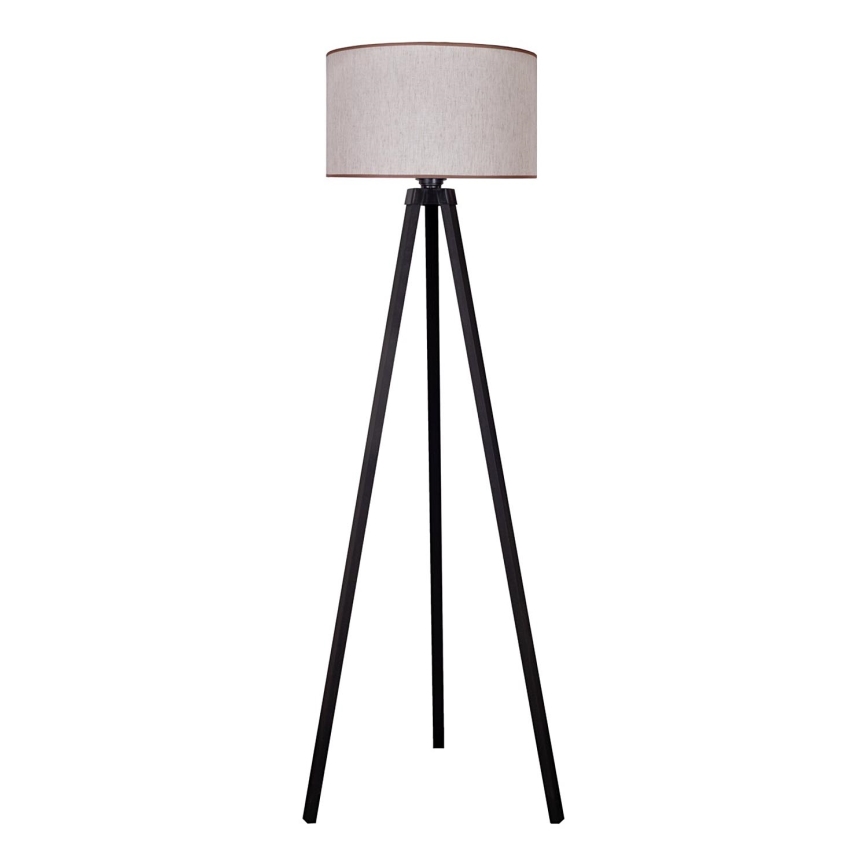 Duolla - Stehleuchte 1xE27/60W/230V d 44 cm beige/Wenge