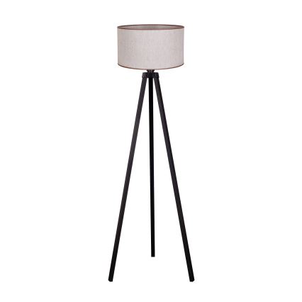 Duolla - Stehleuchte 1xE27/60W/230V d 44 cm beige/Wenge