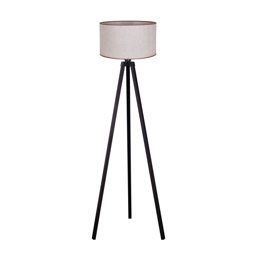 Duolla - Stehleuchte 1xE27/60W/230V d 44 cm beige/Wenge