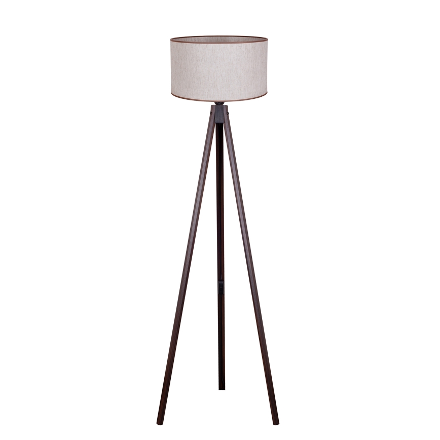 Duolla - Stehleuchte 1xE27/60W/230V d 44 cm beige/Wenge