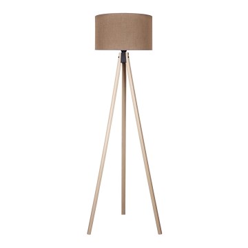 Duolla - Stehleuchte 1xE27/60W/230V d 44 cm braun/beige