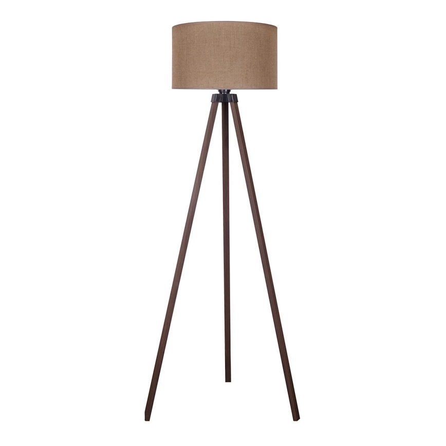 Duolla - Stehleuchte 1xE27/60W/230V d 44 cm braun