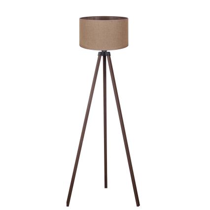 Duolla - Stehleuchte 1xE27/60W/230V d 44 cm braun