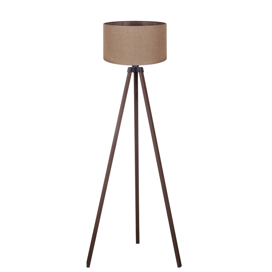 Duolla - Stehleuchte 1xE27/60W/230V d 44 cm braun