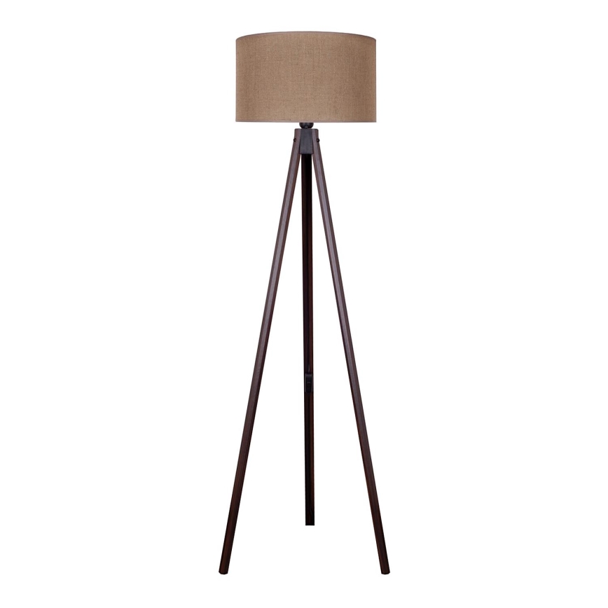 Duolla - Stehleuchte 1xE27/60W/230V d 44 cm braun/Wenge