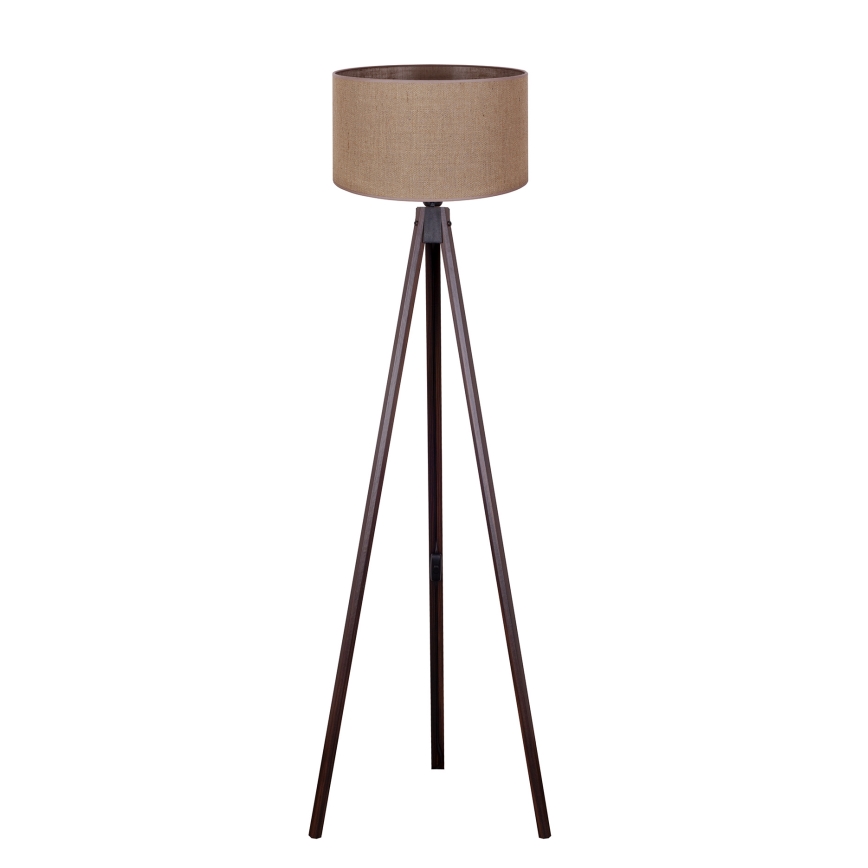 Duolla - Stehleuchte 1xE27/60W/230V d 44 cm braun/Wenge