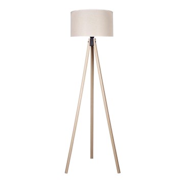 Duolla - Stehleuchte 1xE27/60W/230V d 44 cm cremefarben/beige