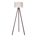 Duolla - Stehleuchte 1xE27/60W/230V d 44 cm cremefarben/braun