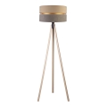 Duolla - Stehleuchte DUO 1xE27/60W/230V d 44 cm beige/grau/beige