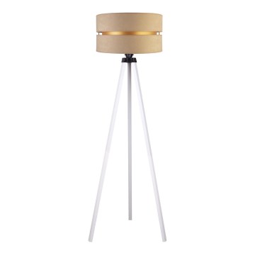 Duolla - Stehleuchte DUO 1xE27/60W/230V d 44 cm beige/weiß