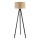 Duolla - Stehleuchte DUO 1xE27/60W/230V d 44 cm beige/Wenge