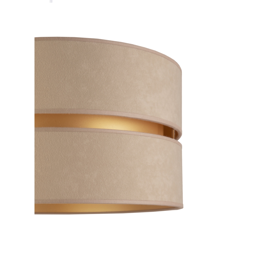Duolla - Stehleuchte DUO 1xE27/60W/230V d 44 cm beige/Wenge
