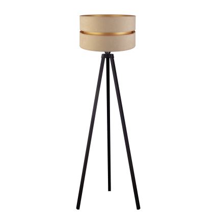 Duolla - Stehleuchte DUO 1xE27/60W/230V d 44 cm beige/Wenge