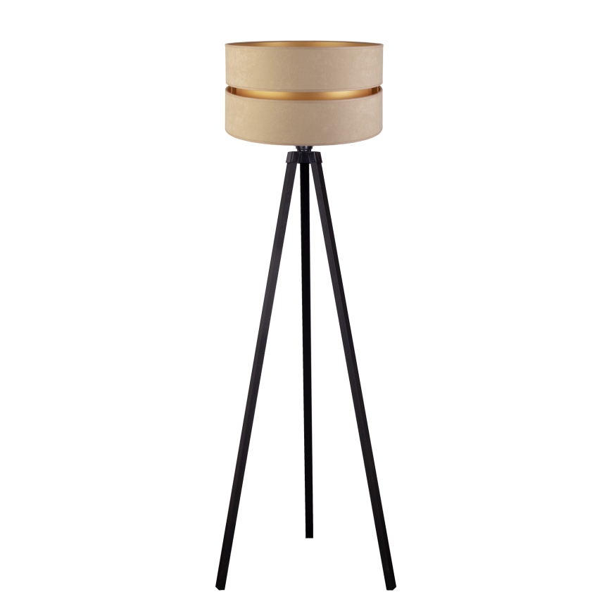 Duolla - Stehleuchte DUO 1xE27/60W/230V d 44 cm beige/Wenge