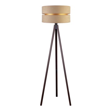 Duolla - Stehleuchte DUO 1xE27/60W/230V d 44 cm beige/Wenge