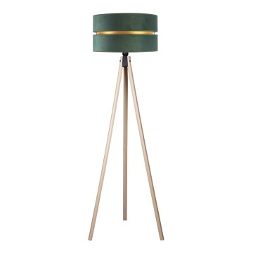 Duolla - Stehleuchte DUO 1xE27/60W/230V d 44 cm grün/beige