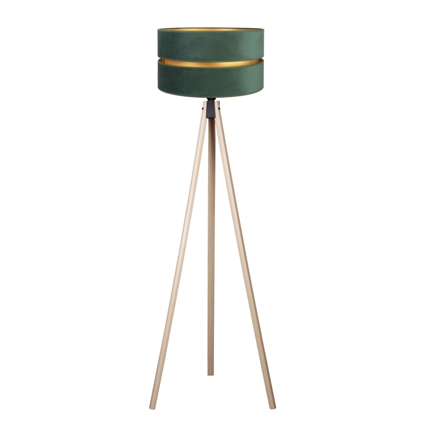 Duolla - Stehleuchte DUO 1xE27/60W/230V d 44 cm grün/beige