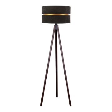 Duolla - Stehleuchte DUO 1xE27/60W/230V d 44 cm schwarz/Wenge