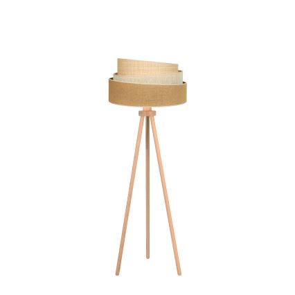 Duolla - Stehleuchte YUTE TRIO 1xE27/15W/230V d 45 cm braun/grau/beige